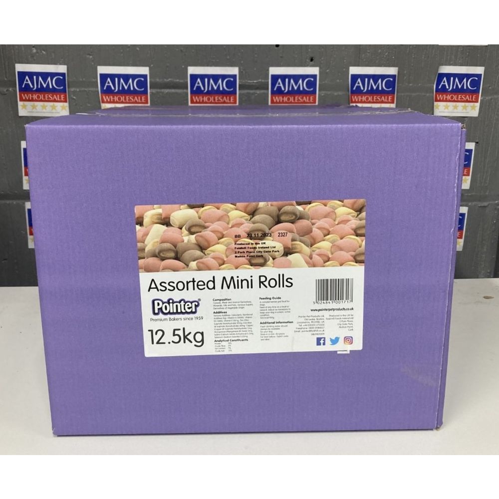 Pointer Assorted Mini Rolls 12.5kg