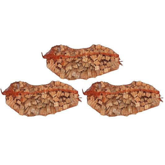 3x Natural Kiln Dried Kindling Wood Sticks - Flame Starter - Perfect for BBQs, Fireplace, Camping