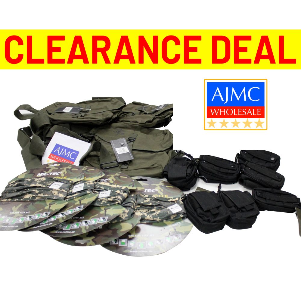 Clearance on sale bags wholesale