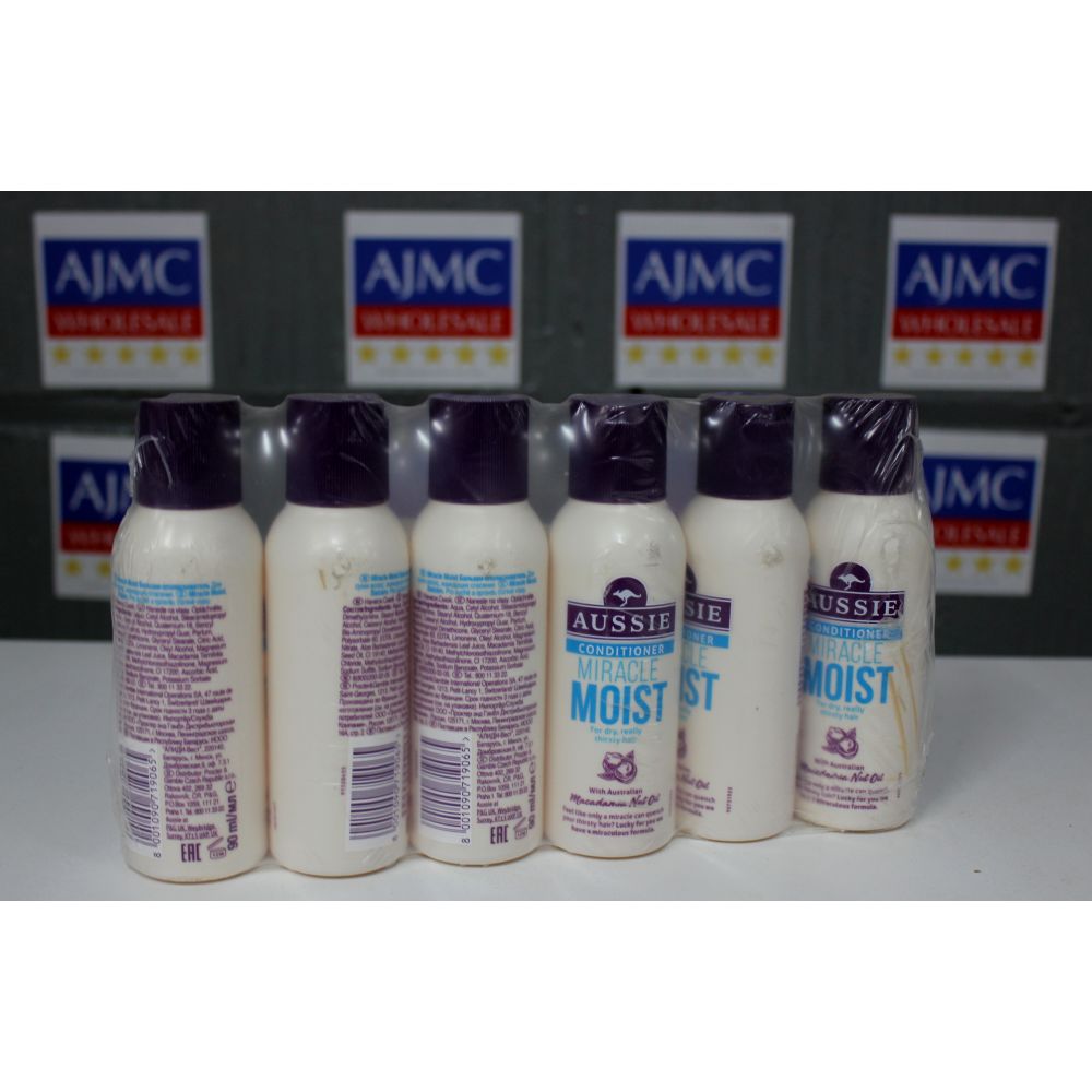 6x Aussie Miracle Moist Conditioner – 90ml