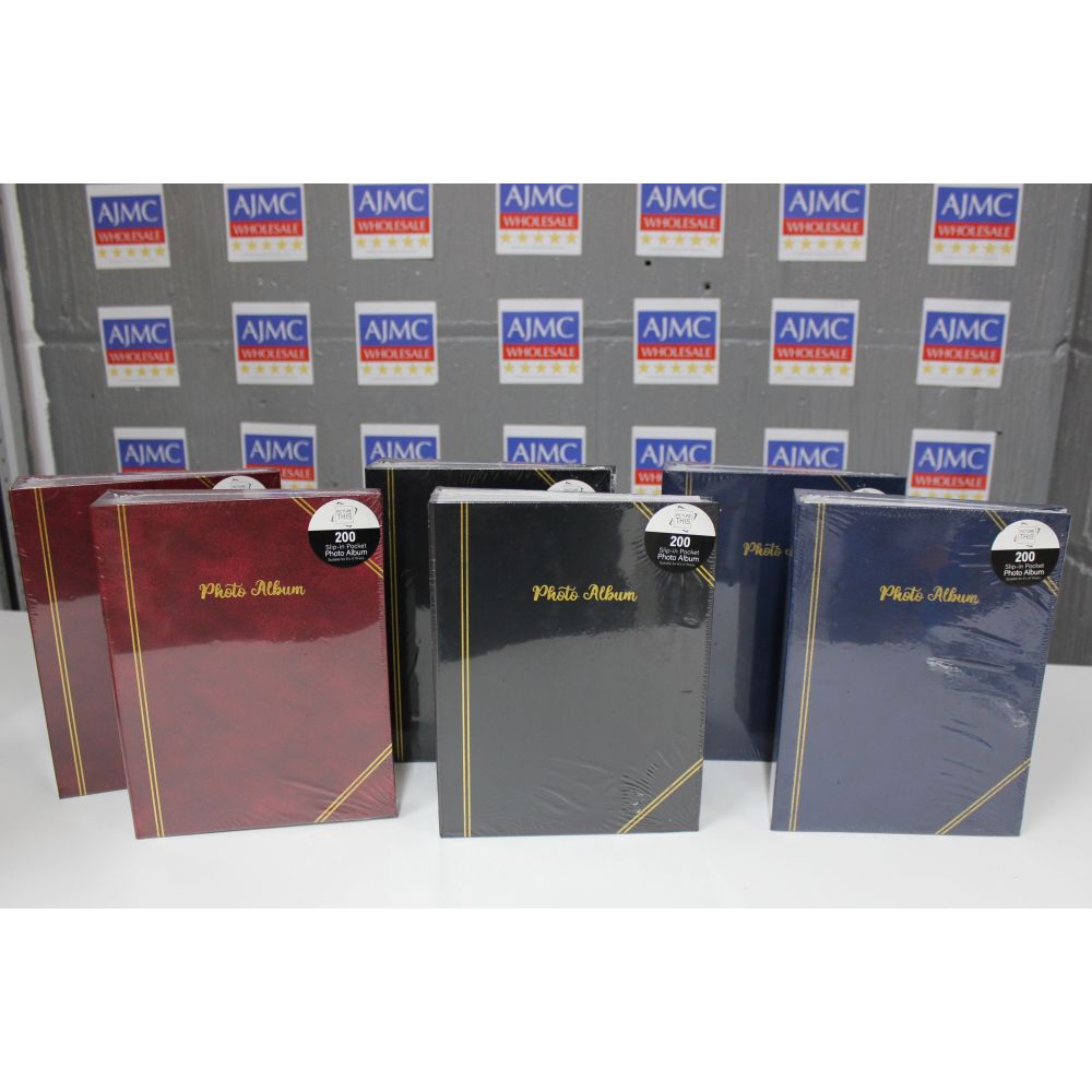 6x Picture This Photo Album – 200 Slip-in Pockets – 4"x6", 7531