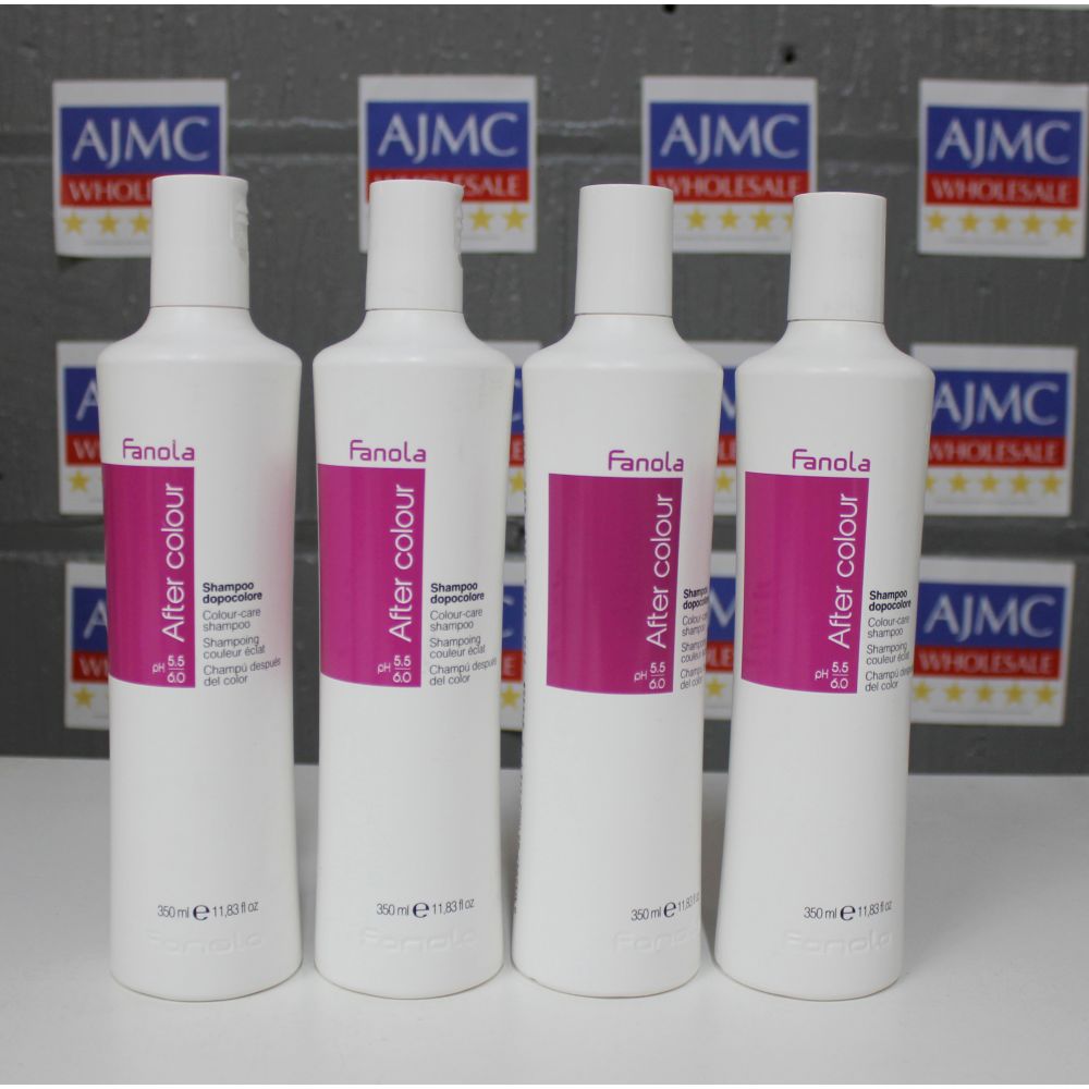 4x Fanola After Colour Care Shampoo, 350ml Hair Care