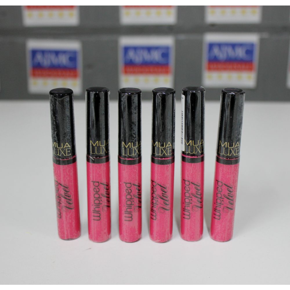 6x Mua Luxe Whipped Velvet Liquid Lip Gloss - Ritzy
