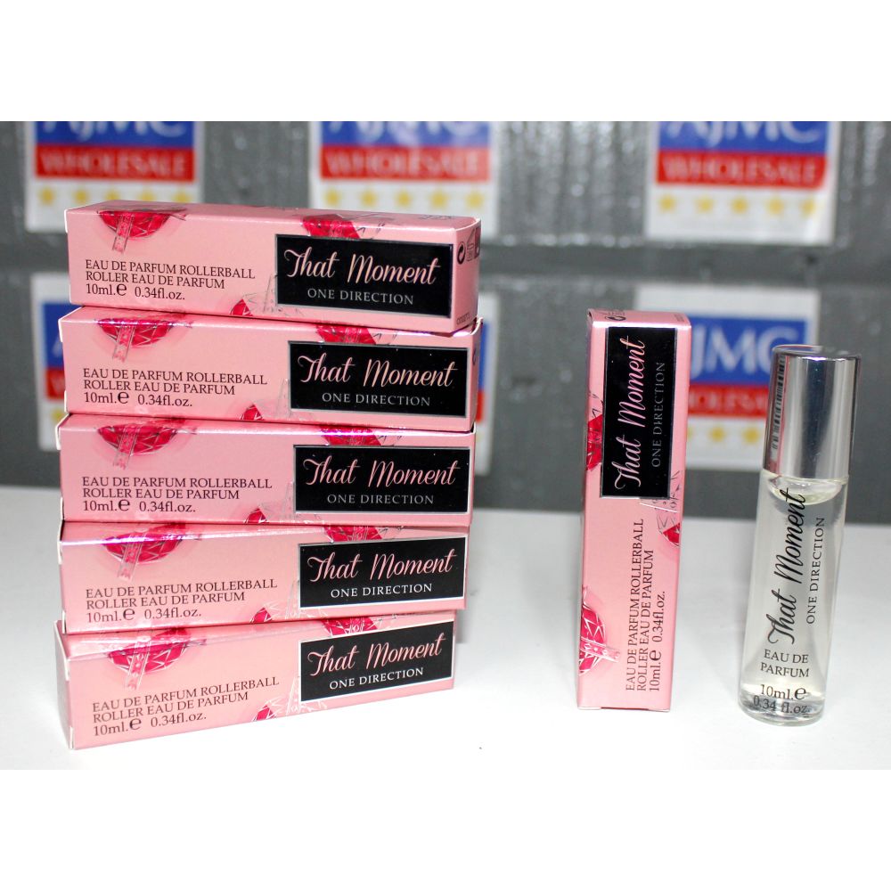 6x One Direction That Moment Eau De Parfum Fragrance Rollerball - 10ml