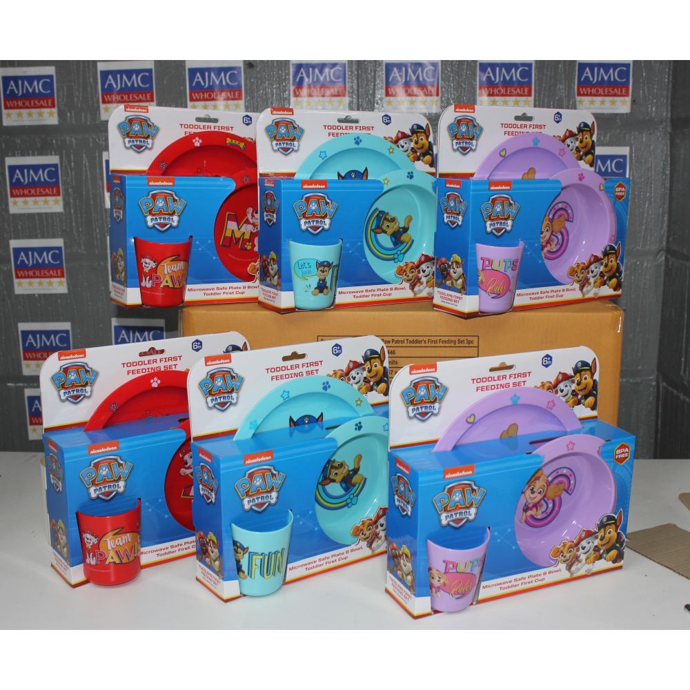 5x Paw Patrol First Feeding Sets (assorted)