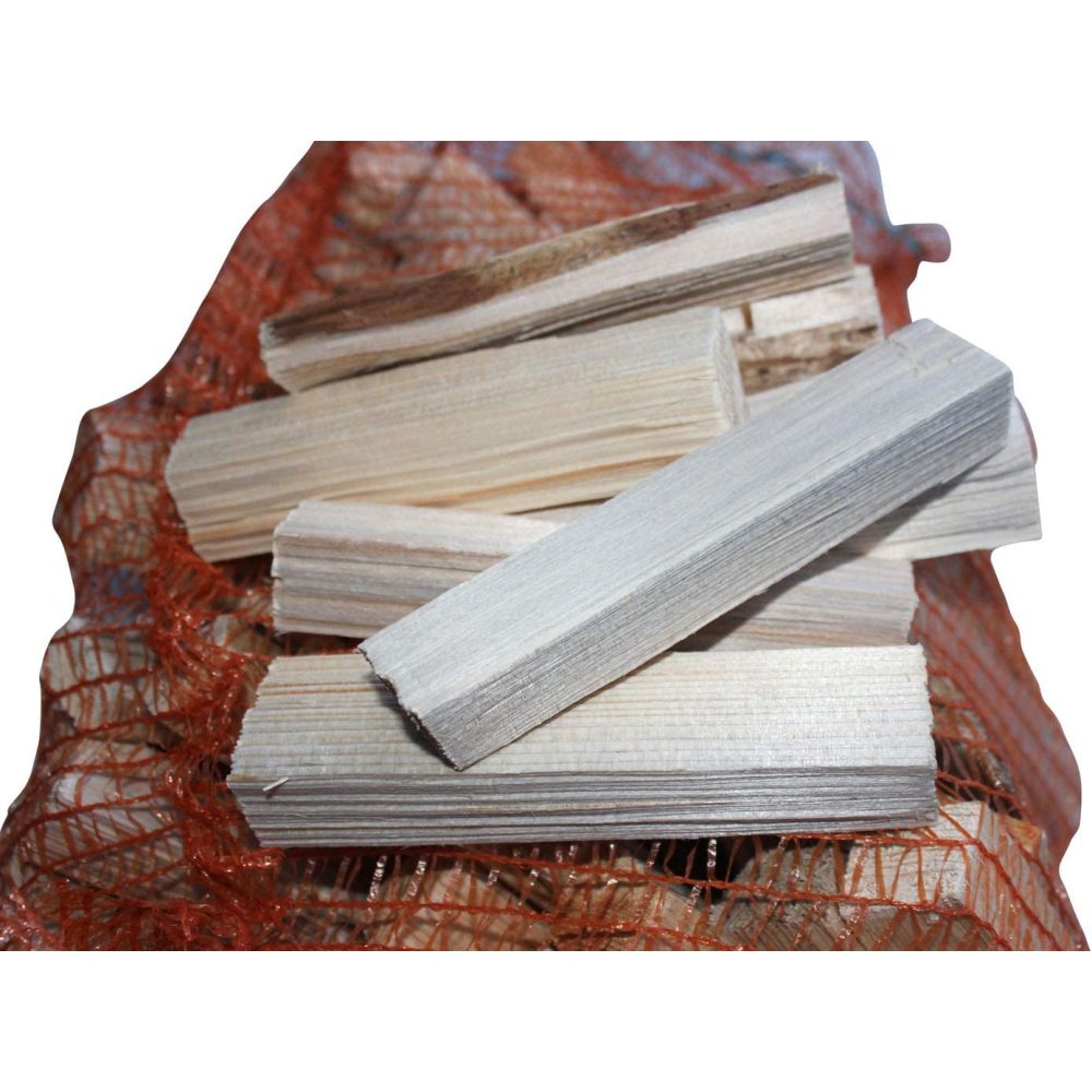 3x Natural Kiln Dried Kindling Wood Sticks - Flame Starter - Perfect for BBQs, Fireplace, Camping