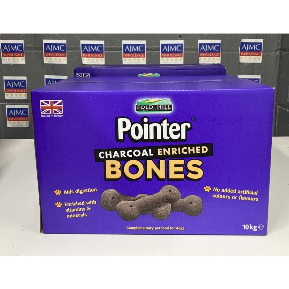 Pointer Charcoal Enriched Bones 10kg