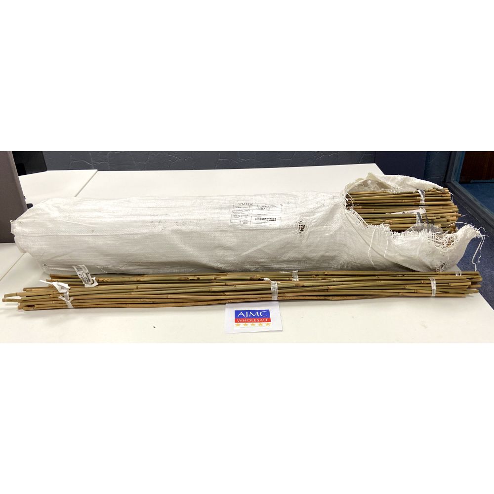 12x Bamboo Canes Bulk Bundle - 120cm