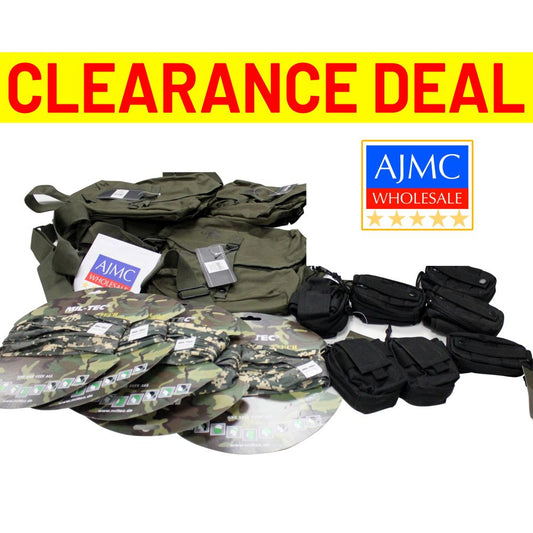 Clearance Deal: Mix of Different Outdoor Camping Bags, Accessories & Headgears