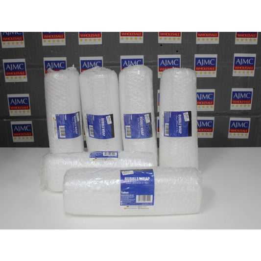 6x Small 4m x 300mm Bubble Wrap, Package Wrapping Secure Packaging