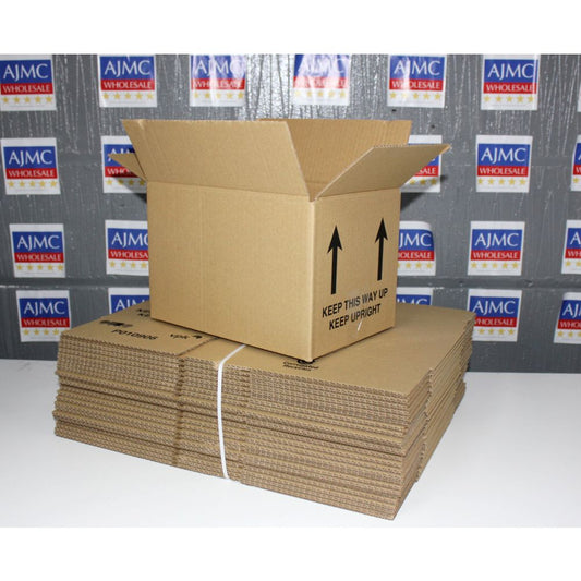 25x Medium Size Cardboard Boxes Packaging Supplies - 16x18x26cm
