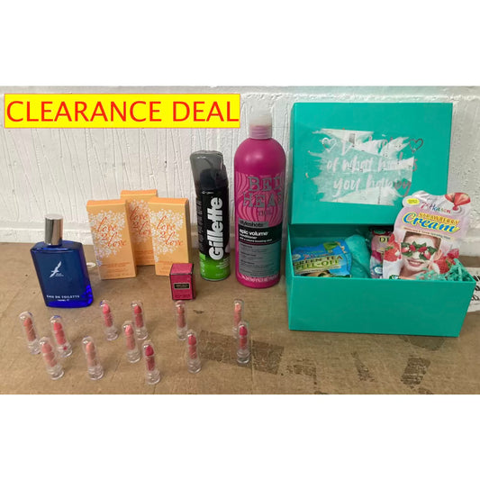Clearance Deal: 18 Mixed Lot of Beauty & Toiletries Products